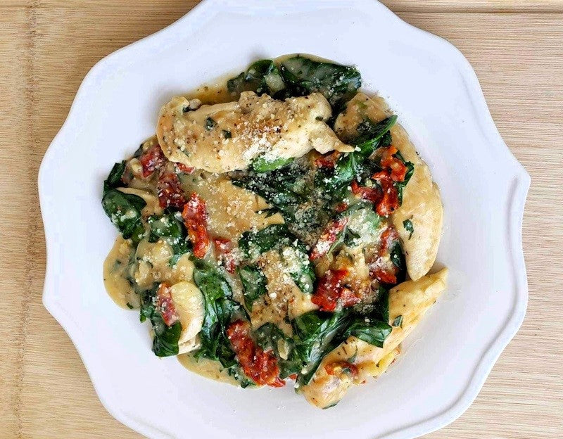 CREAMY TUSCAN CHICKEN RECIPE