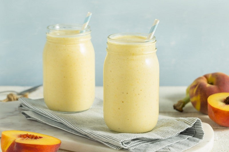 PEACH MILKSHAKE RECIPE