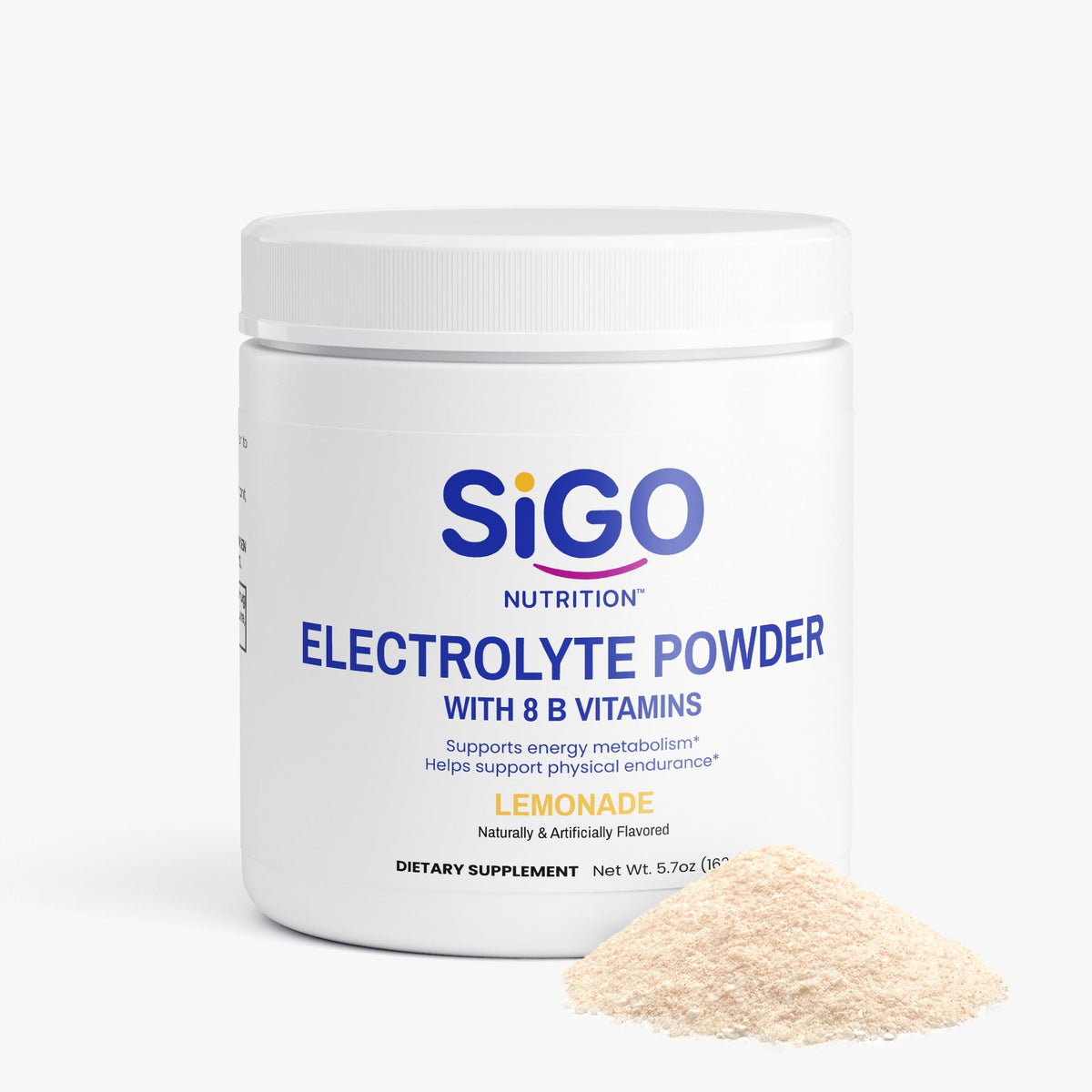 Electrolyte Powder with B Vitamins — Lemonade, Zero Sugar | 30 Servings