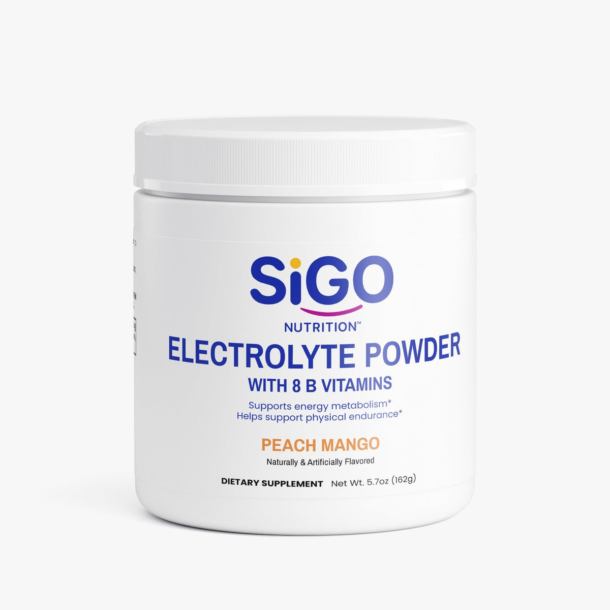 Electrolyte Powder with B Vitamins — Peach Mango, Zero Sugar | 30 Servings