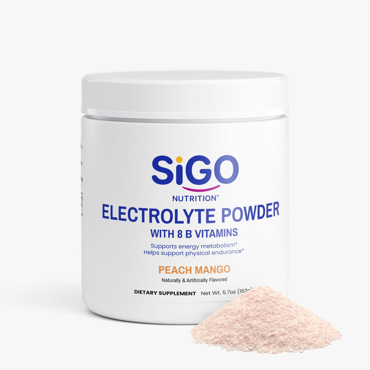 Electrolyte Powder with B Vitamins — Peach Mango, Zero Sugar | 30 Servings
