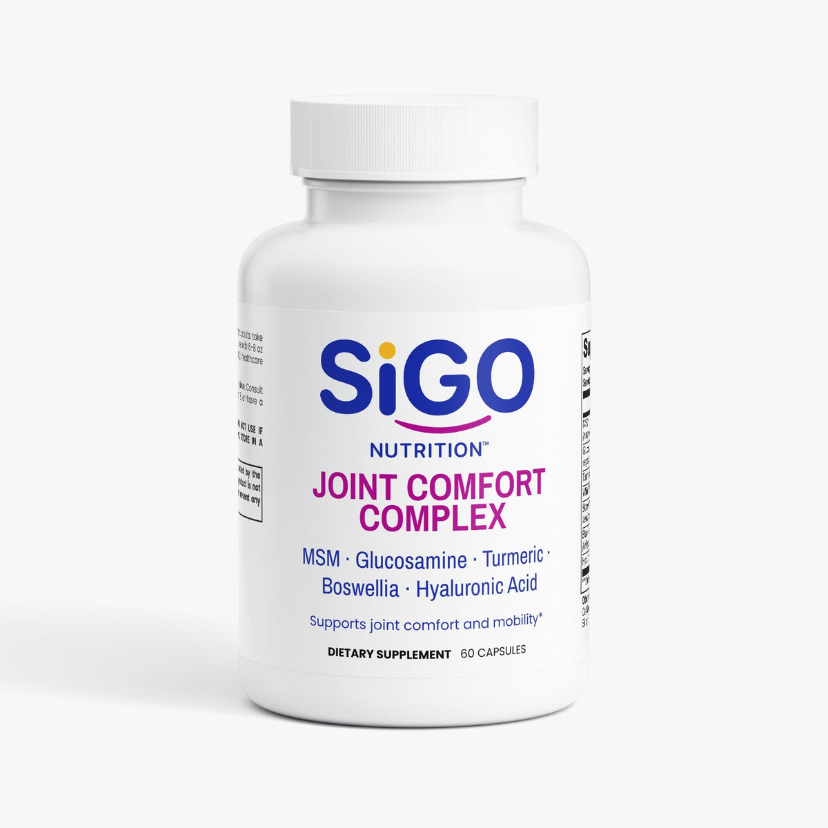 Joint Comfort Complex — Glucosamine, MSM & Turmeric | 60 Capsules