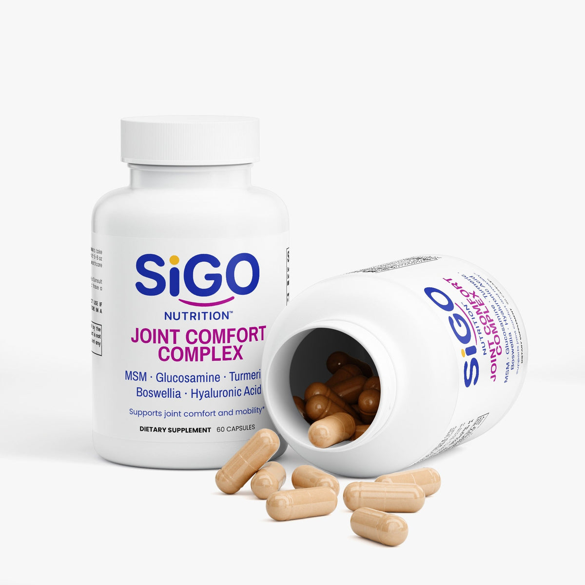 Joint Comfort Complex — Glucosamine, MSM & Turmeric | 60 Capsules