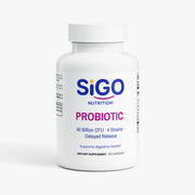 Probiotic 40 Billion CFU — 4 Strains, Delayed Release | 60 Capsules
