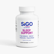 Sleep Support — 2 mg Melatonin, Valerian & Chamomile | 60 Capsules
