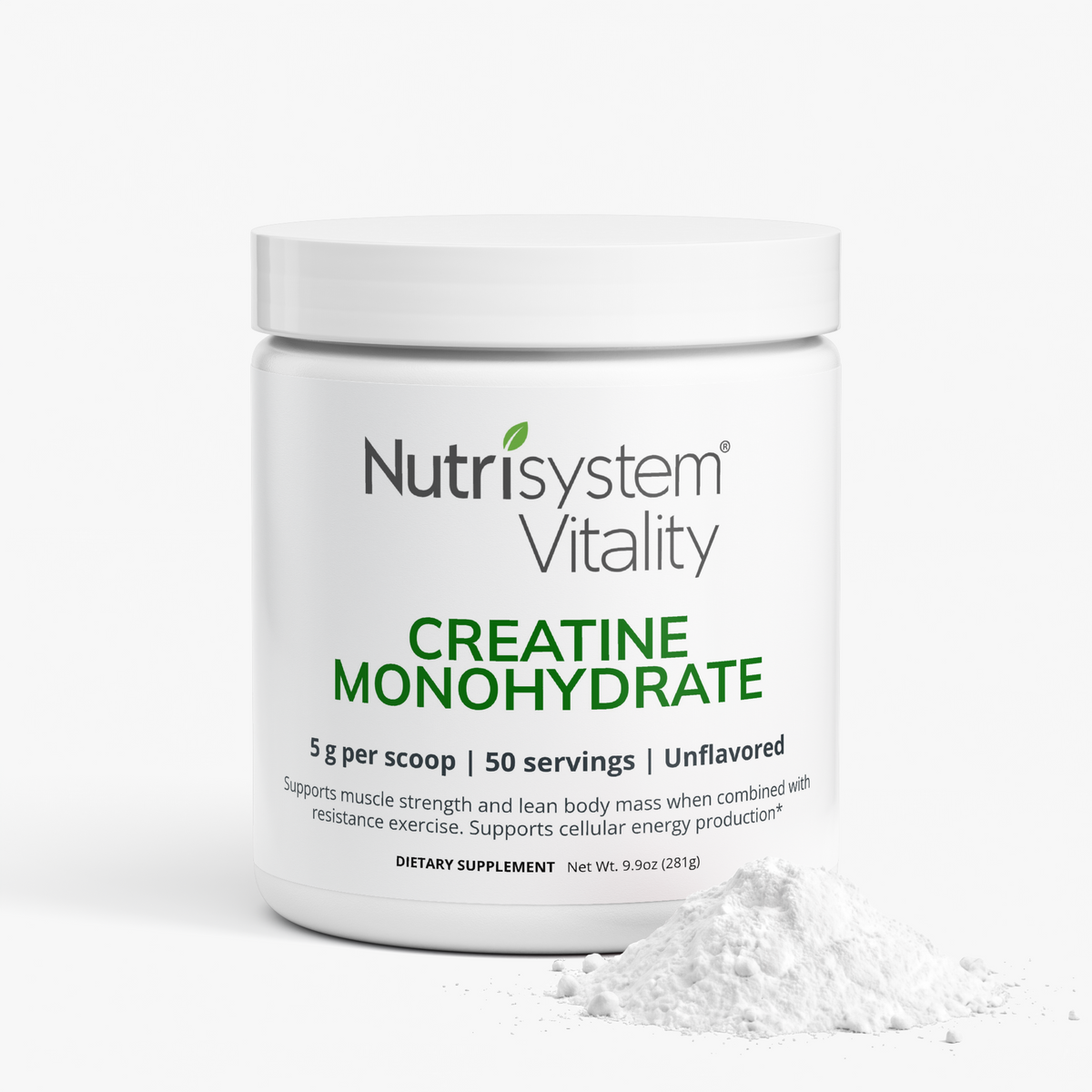 Creatine Monohydrate — 5 g, Unflavored | 50 Servings
