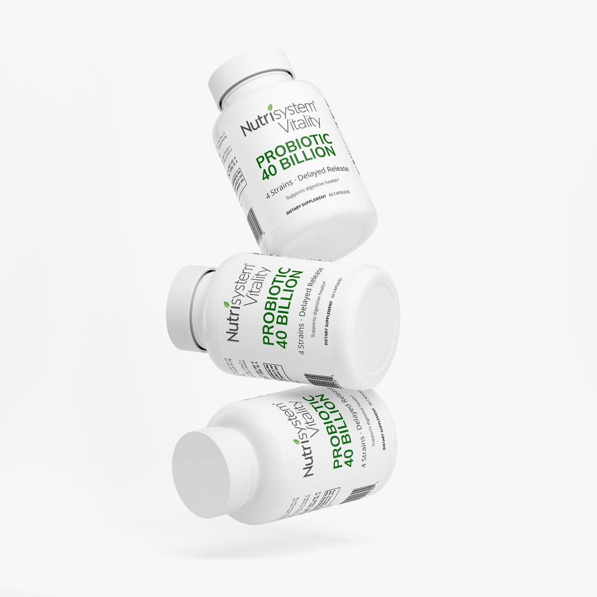 Probiotic 40 Billion CFU — 4 Strains, Delayed Release | 60 Capsules