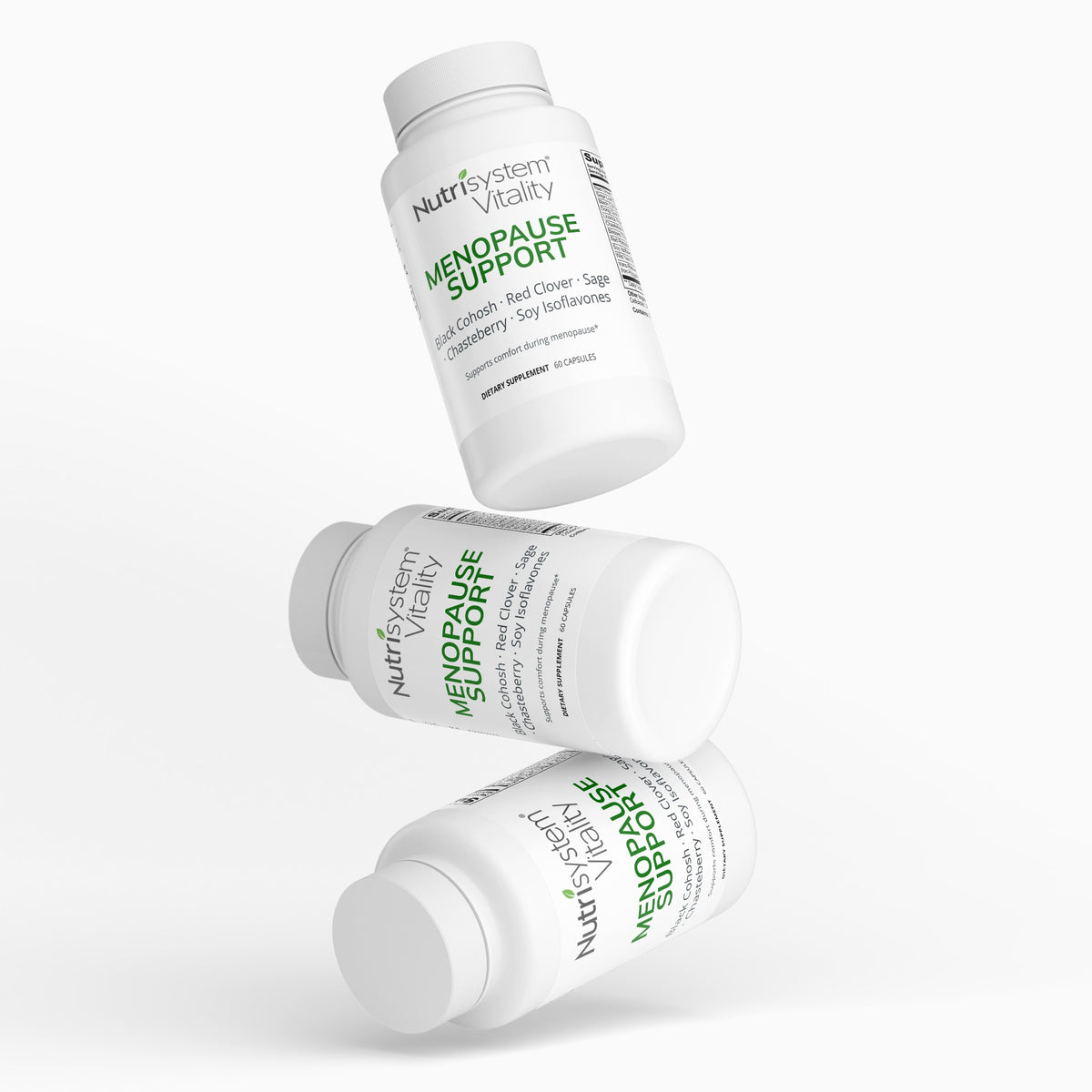 Menopause Support — Black Cohosh, Red Clover & Sage | 60 Capsules
