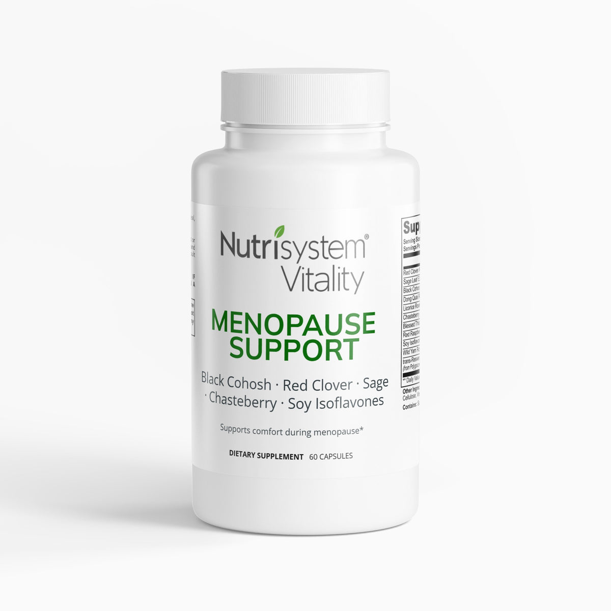 Menopause Support — Black Cohosh, Red Clover & Sage | 60 Capsules