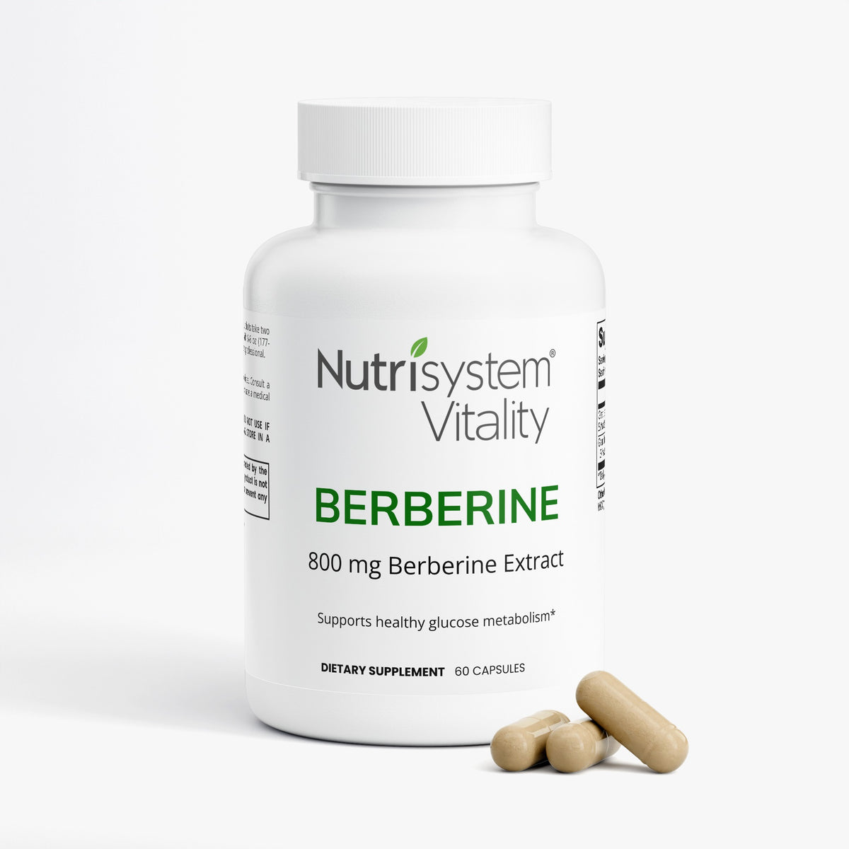 Berberine — 800 mg Extract, 2 Capsules Daily | 60 Capsules