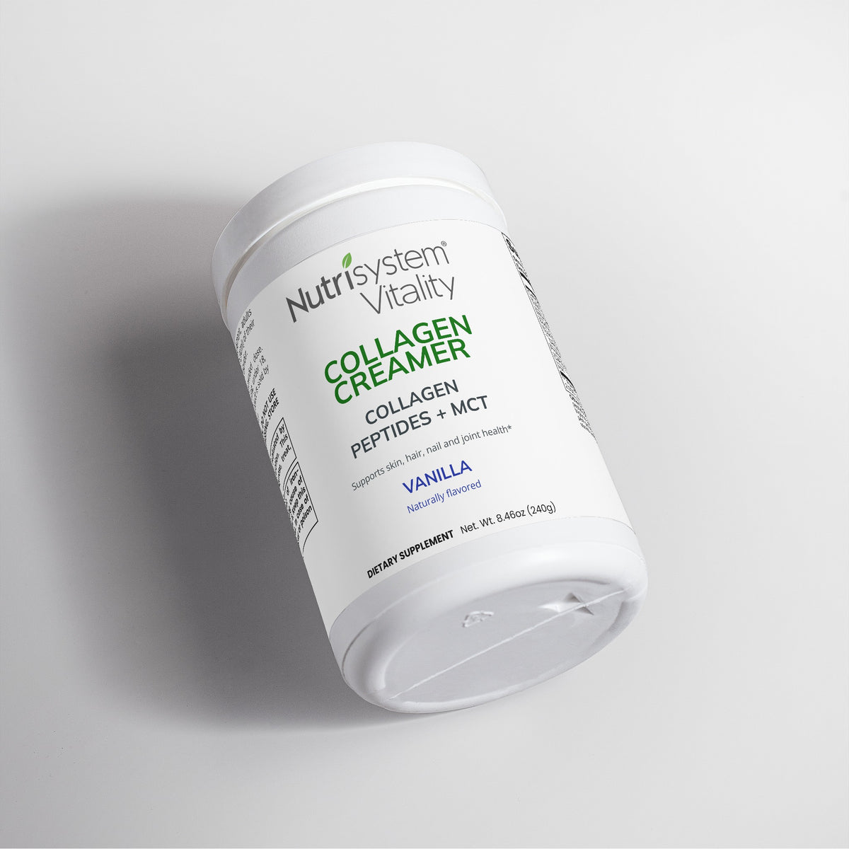 Collagen Creamer — Grass-Fed Collagen + MCT, Vanilla | 12 Servings
