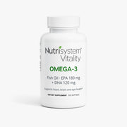 Omega-3 Fish Oil — 180 mg EPA + 120 mg DHA | 100 Softgels
