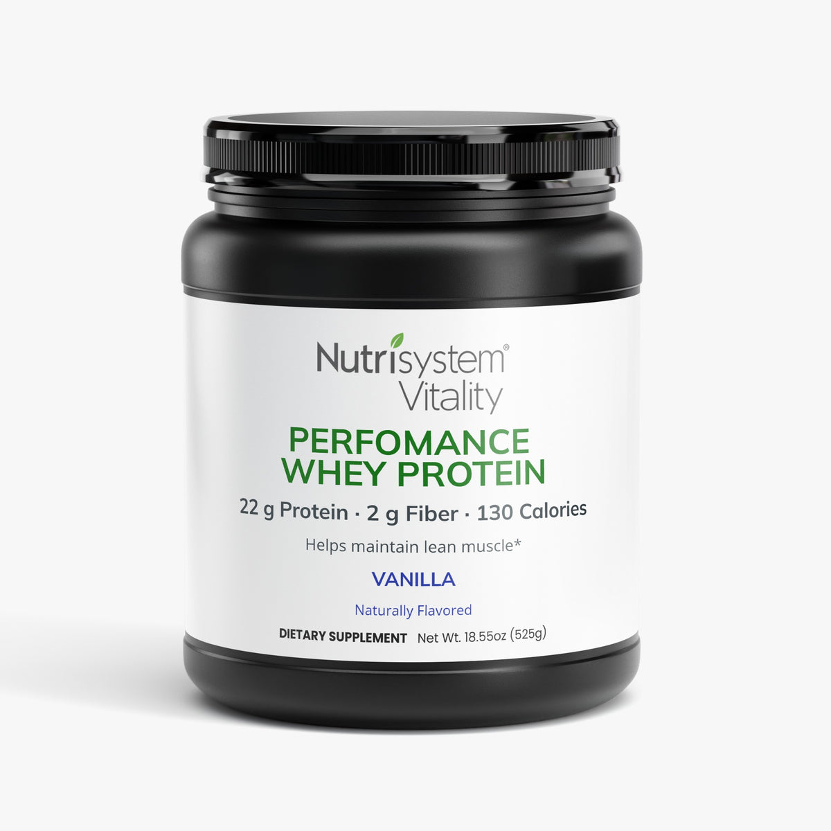 Performance Whey Protein — 22 g, Vanilla | 15 Servings
