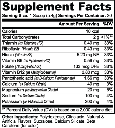 Daily Hydration — Electrolytes + B Vitamins, Peach Mango | 30 Servings