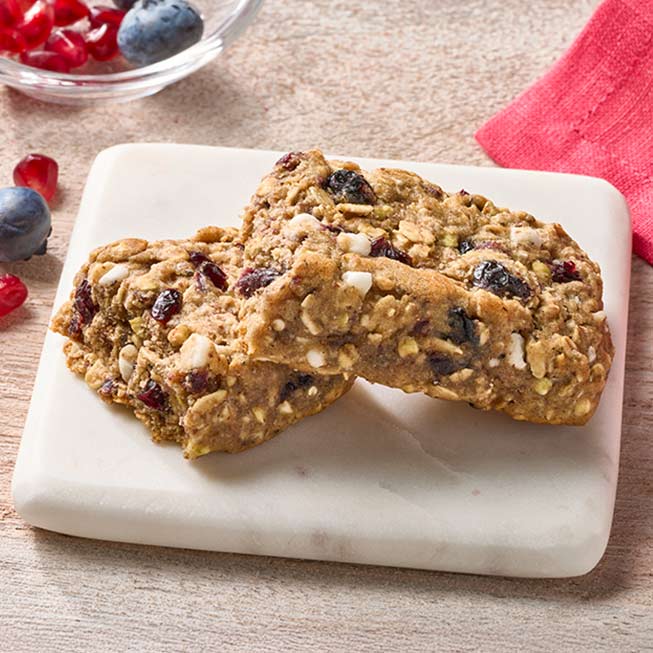 Blueberry Pomegranate Baked Bar