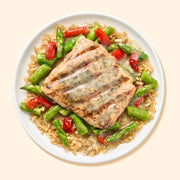 Creamy Dill Salmon with Asparagus