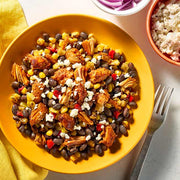 Pulled Pork with Black Bean & Corn Medley