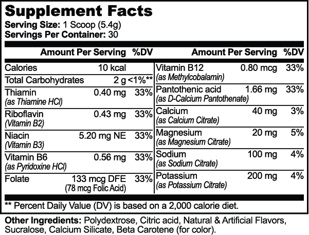 Daily Hydration — Electrolytes + B Vitamins, Lemonade | 30 Servings