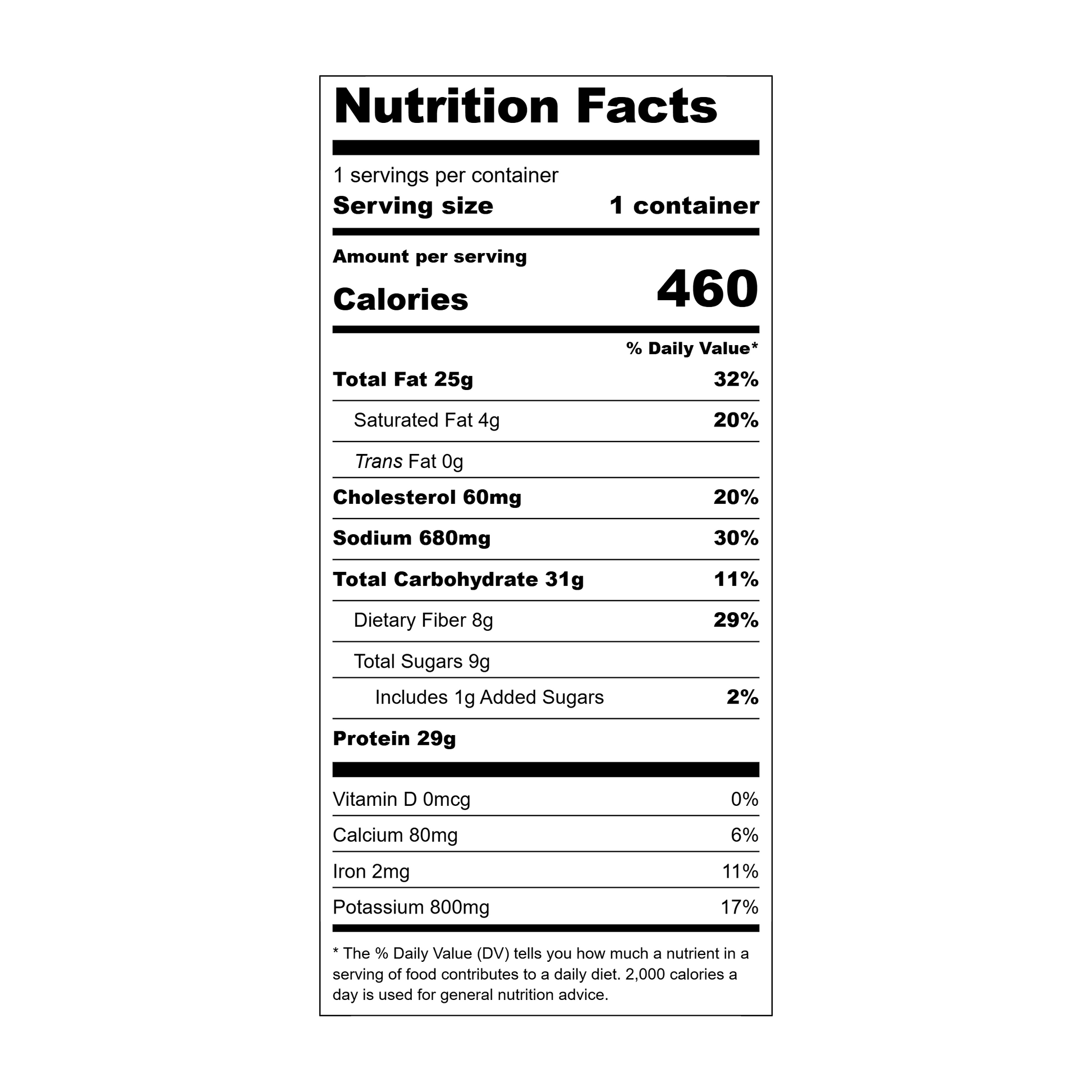 Peanut Butter Oat Bar