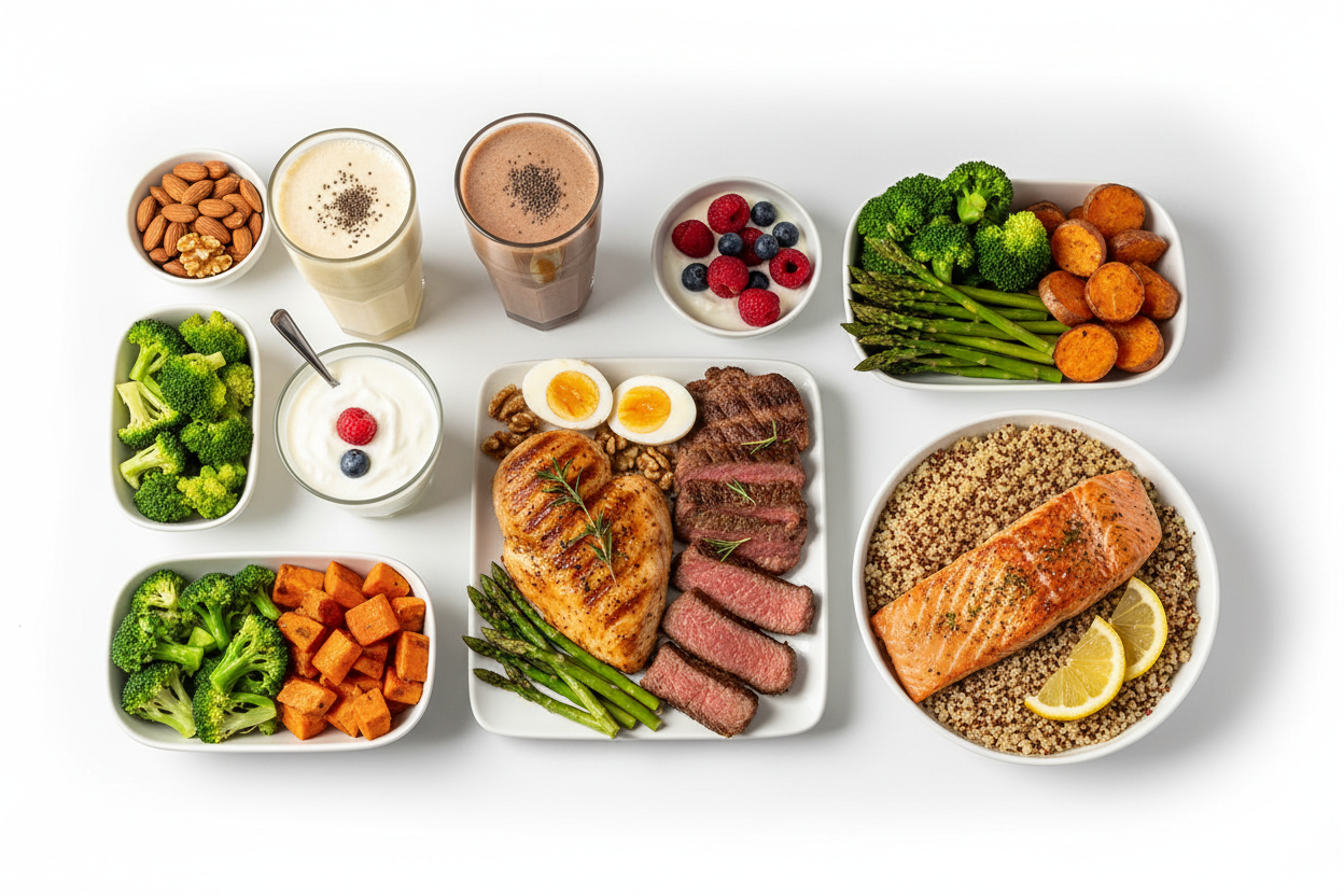 High Protein Meal Plan - 4 week: Custom Menu